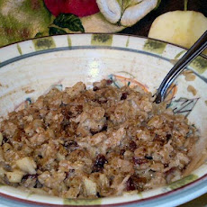Healthy Apple Cinnamon Oatmeal