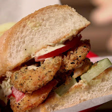 Fried Oyster and Shrimp Po' Boys
