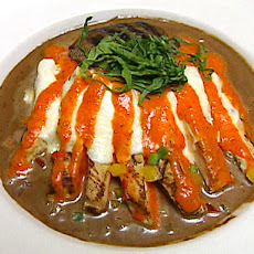 Portobello Ripiene Con Pollo