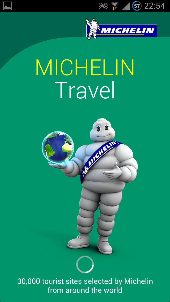 Android application Michelin Travel screenshort