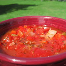 Creole Tomato Soup (Low Fat)