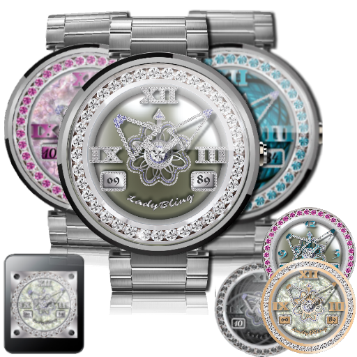 Watch Face LadyBling 840 Combo