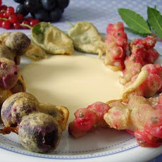 Fried Fruit With Bay Leaf Sauce
