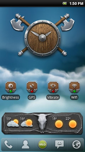 MLG Medieval Widget Theme