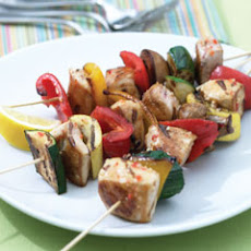 Italian Chicken & Vegetable Kabobs