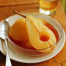 Poached Pears with Ginger