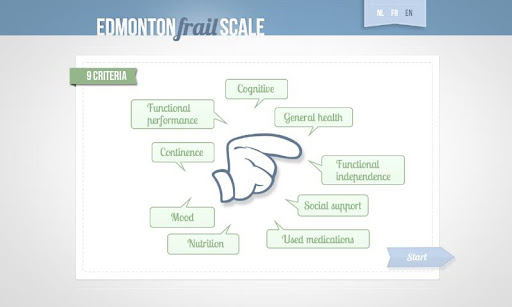 【免費健康App】Edmonton Frail Scale-APP點子