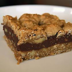 Chocolate Oatmeal Almost-Candy Bars
