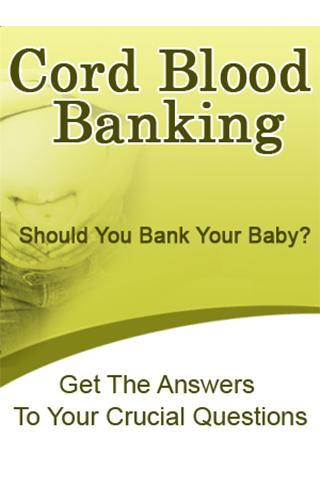 Cord Blood Banking