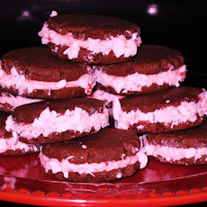 Chocolate Candy Cane Cookies