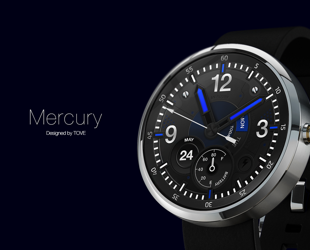    Mercury watchface by Tove- screenshot  