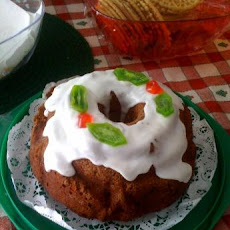 Philly Christmas Bundt  Cake (Fruitcake)