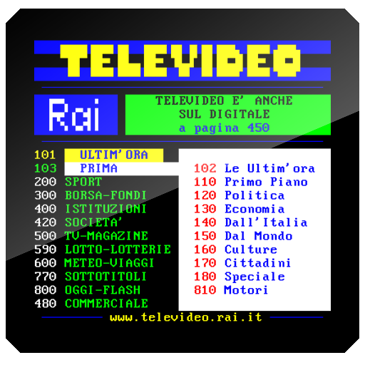 Televideo Teletext LOGO-APP點子