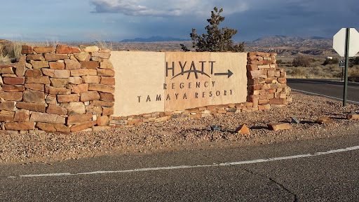 Hyatt Tamaya Resort Entrance Sign