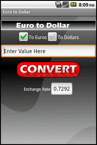 Euro to Dollar
