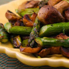 Roasted Asparagus and Mushrooms with Spike Seasoning