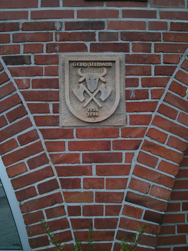 Wappen Der Fleischerei Seemann