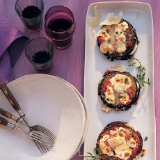 Eggplant Parmesan Stacks