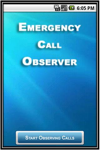 Emergency Call Observer