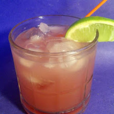 Cranberry and Lime Soda