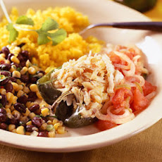 Seafood-Stuffed Poblanos With Warm Tomato Salsa