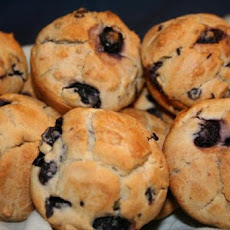 Cream Cheese-Blueberry Muffins