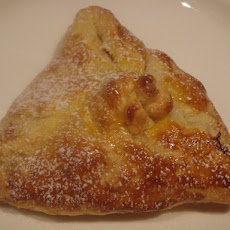 Apple Puff Pastry Parcels with Vin Santo, Sultanas and Pinenuts