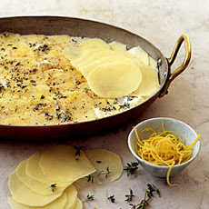 Lemon-and-Thyme Potato Gratin