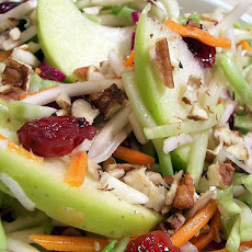 Sweet Broccoli Slaw with Cranberries