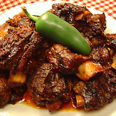 Crock Pot Short Ribs in Ancho Chile Sauce