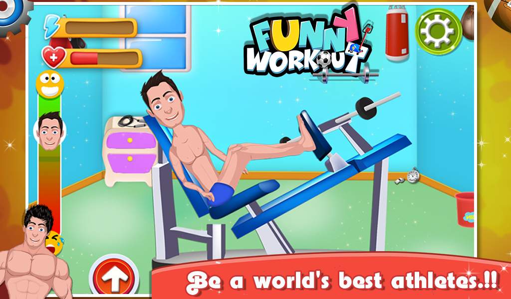 Android application Funny Workout screenshort