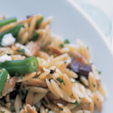Toasted Orzo with Olives and Lemon
