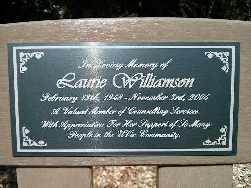 Laurie Williamson Bench