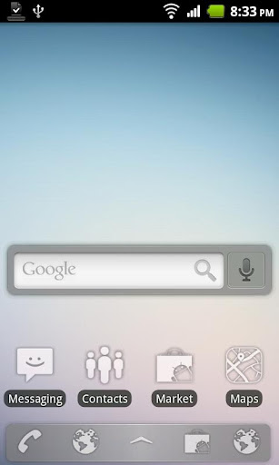 Sense Glass ADW Theme