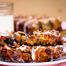 Peggy's Gluten Free Coconut Chocolate Chip Banana Bread with Sweet Drizzle