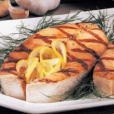 Barbecued Alaskan Salmon