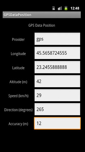 GPSDataPosition