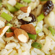 Basmati Rice Salad With Shrimp, Curry and Cashews