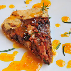 A date with bacon, orange, and rosemary, too!