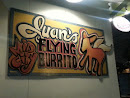 Mid City Juan's Flying Burrito Mural