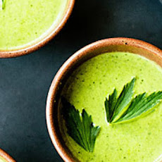 Lovage and Lettuce Soup