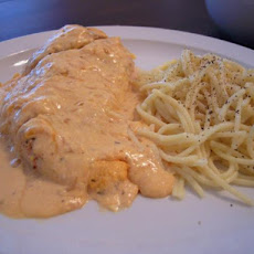 Leighdear's Buffalo Chicken Dip Goes Main Course (Low Carb)