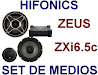 Set De Medios Hifonics 65 Zxi65C Bocinas