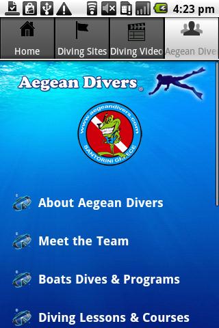 【免費旅遊App】Aegean Divers - Santorini-APP點子