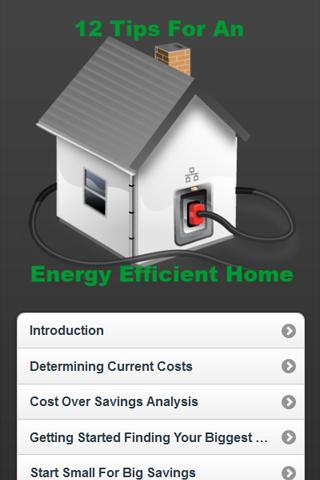 Tips For Energy Efficient Home