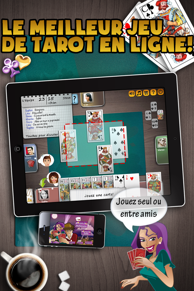 Android application Tarot iTarot screenshort