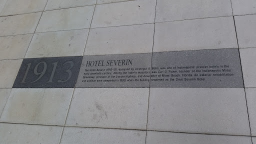 Hotel Severin History Plaque