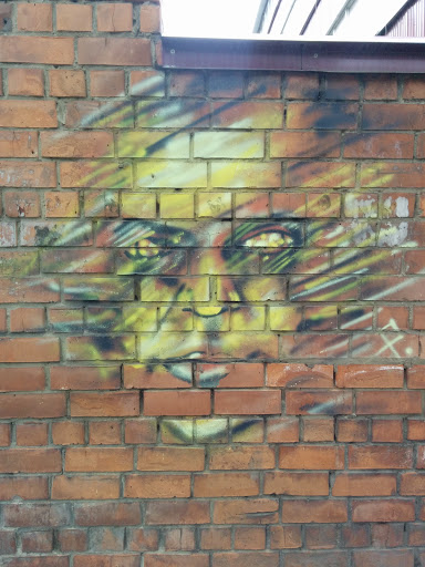Graffiti Mystery Face