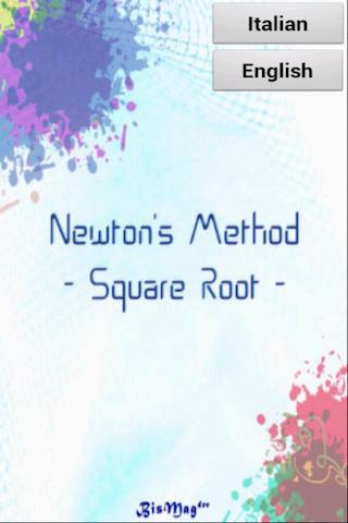 Newton's Method - Square Root