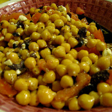 Greek Garbanzo Bean Salad